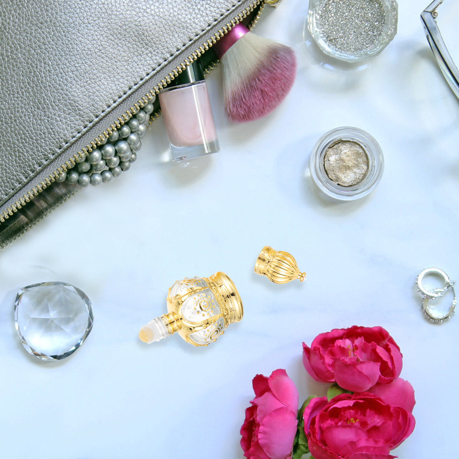10Pcs Jade Roller Ball Inserts - огляд і ціна On Perfume & Fragrance Kota Bogor