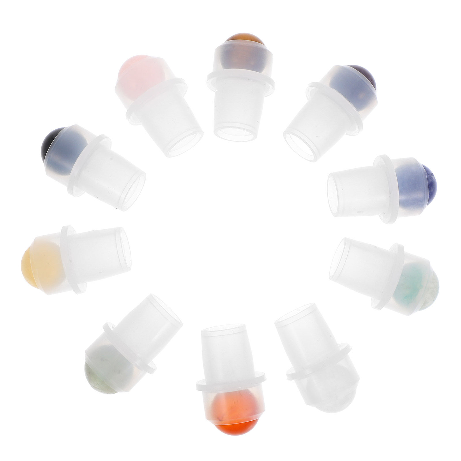 10Pcs Jade Roller Ball Inserts - огляд і ціна On Perfume & Fragrance Kota Bogor