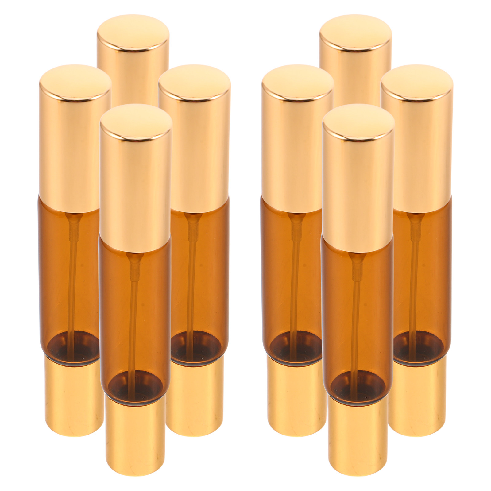 8Pcs Dual-Head Amber Glass Ess - огляд і ціна On Perfume & Fragrance Kota Bogor