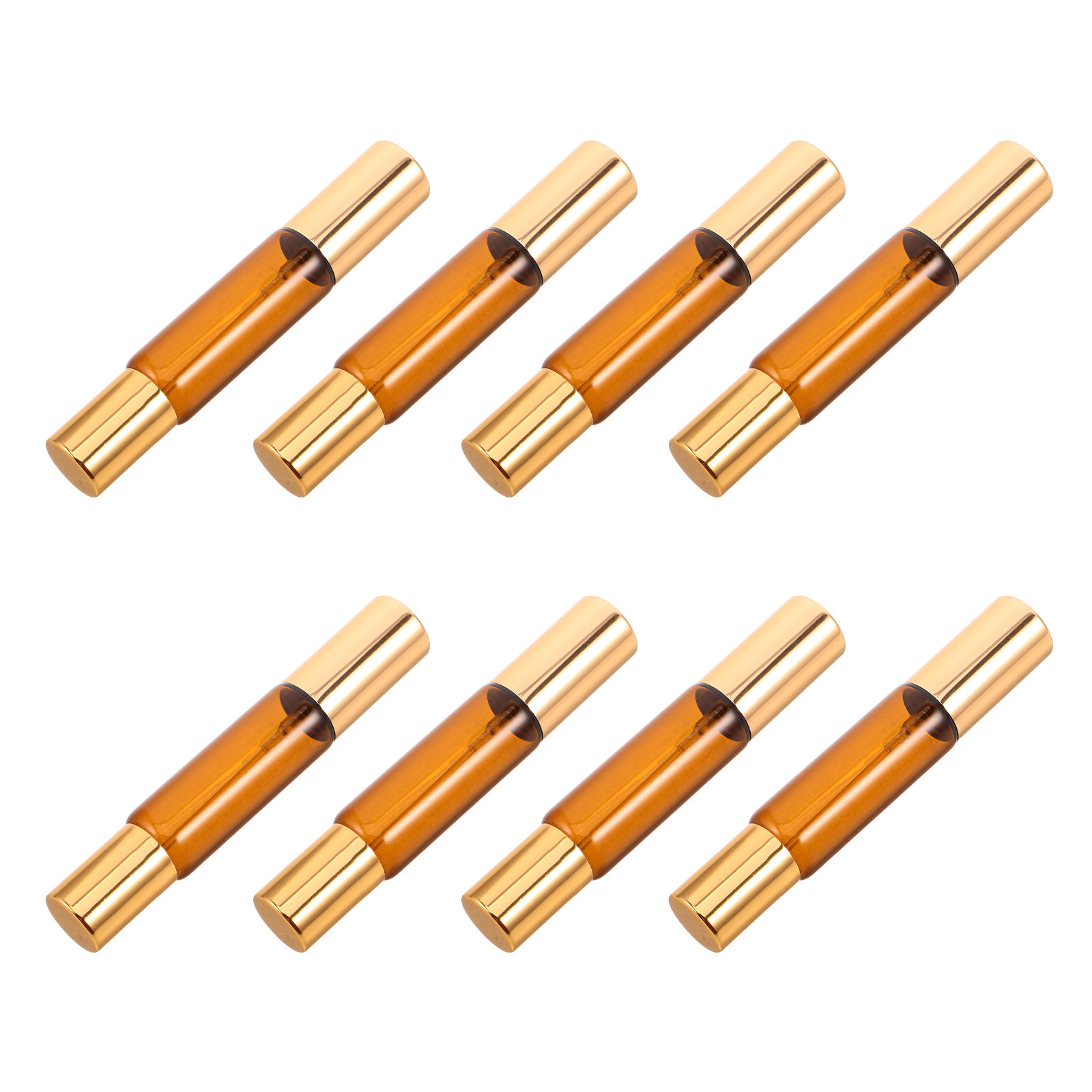 8Pcs Dual-Head Amber Glass Ess - огляд і ціна On Perfume & Fragrance Kota Bogor