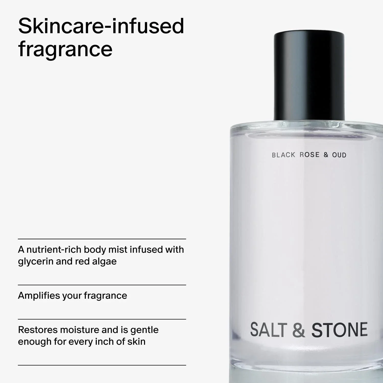 SALT & STONE Black Rose & Oud  - огляд і ціна Fragrance Perfume Spray