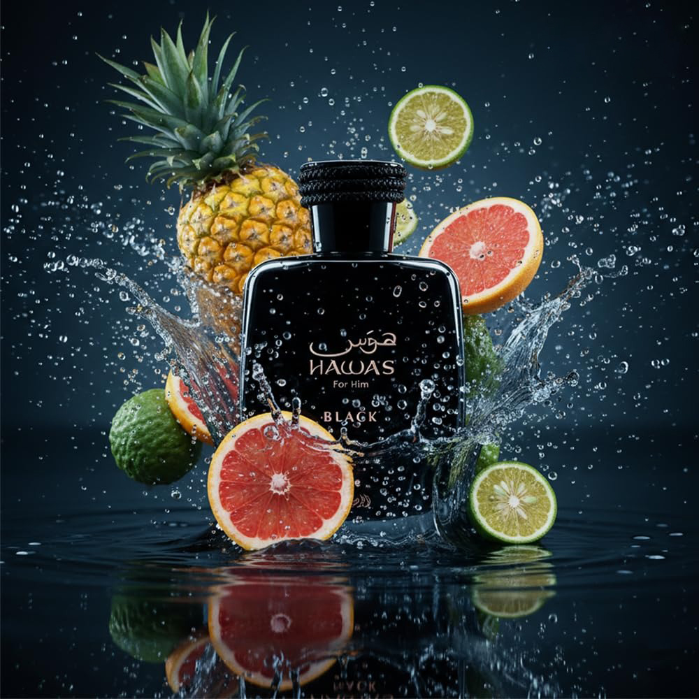 Hawas Black by Rasasi for Men  - огляд і ціна Perfume Fragrance For Men