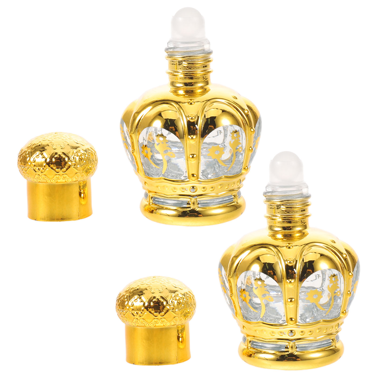 2Pcs 12Ml Clear Glass Roll on  - огляд і ціна On Perfume & Fragrance Kota Bogor