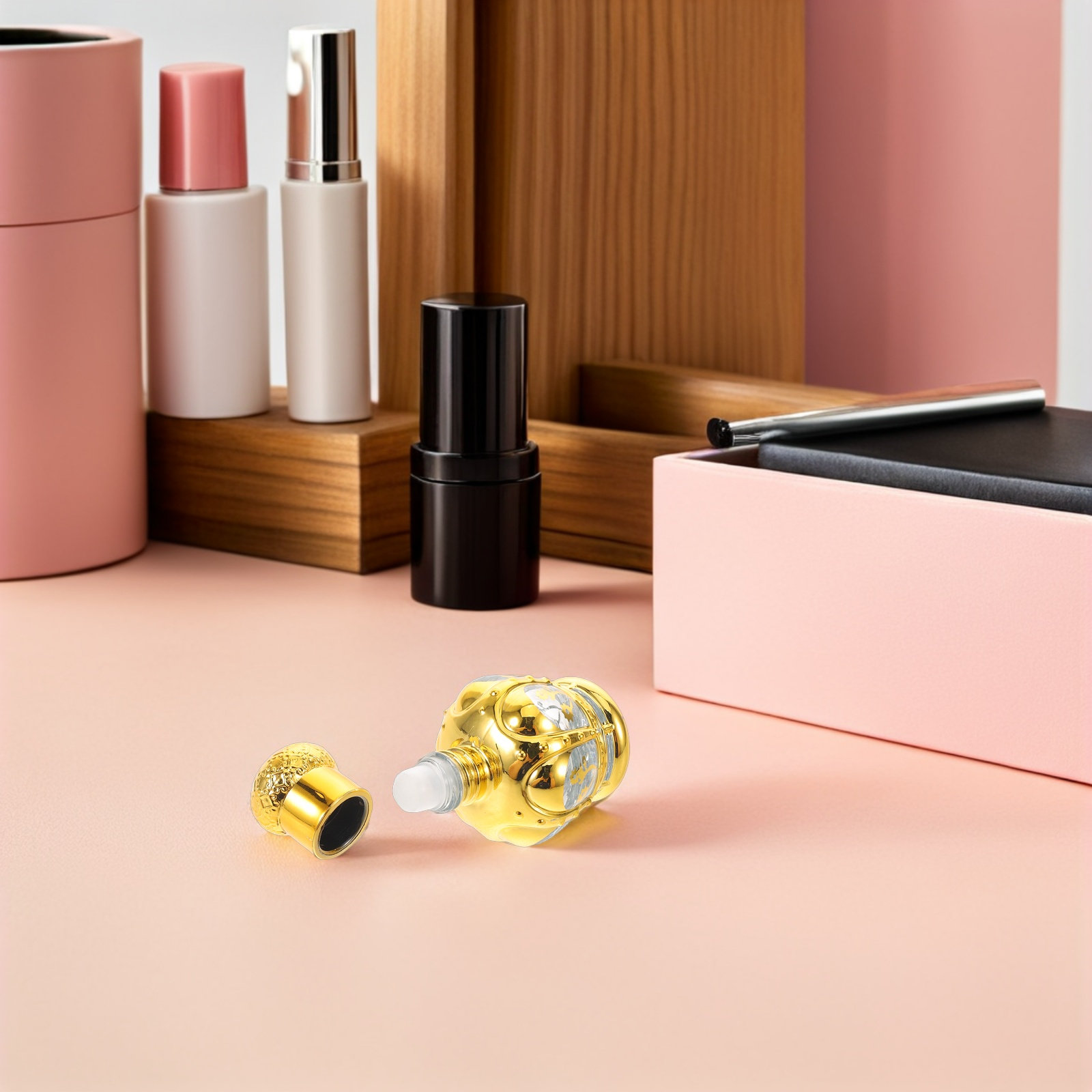 2Pcs 12Ml Clear Glass Roll on  - огляд і ціна On Perfume & Fragrance Kota Bogor