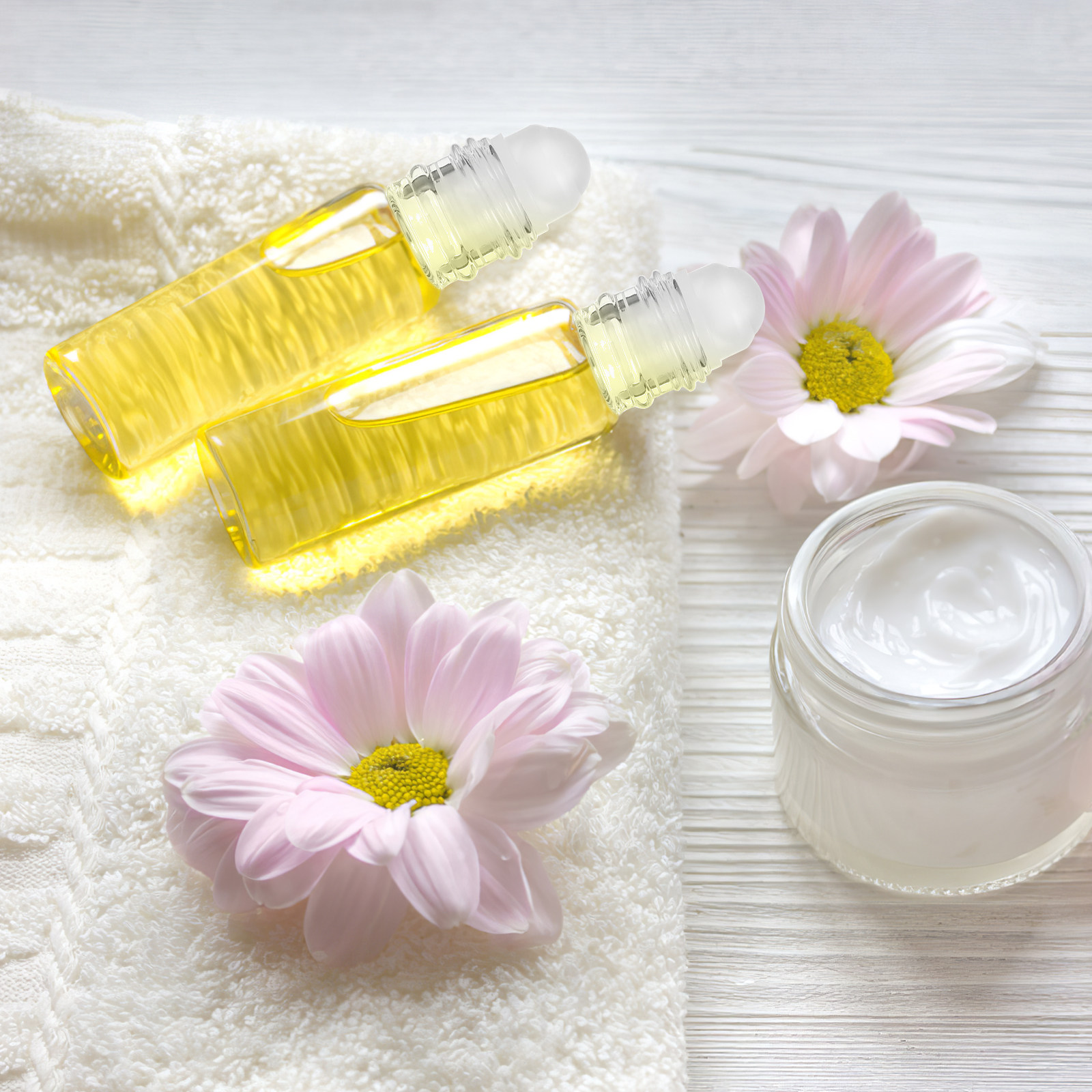 12Pcs 5Ml Glass Essential Oil  - огляд і ціна On Perfume & Fragrance Kota Bogor
