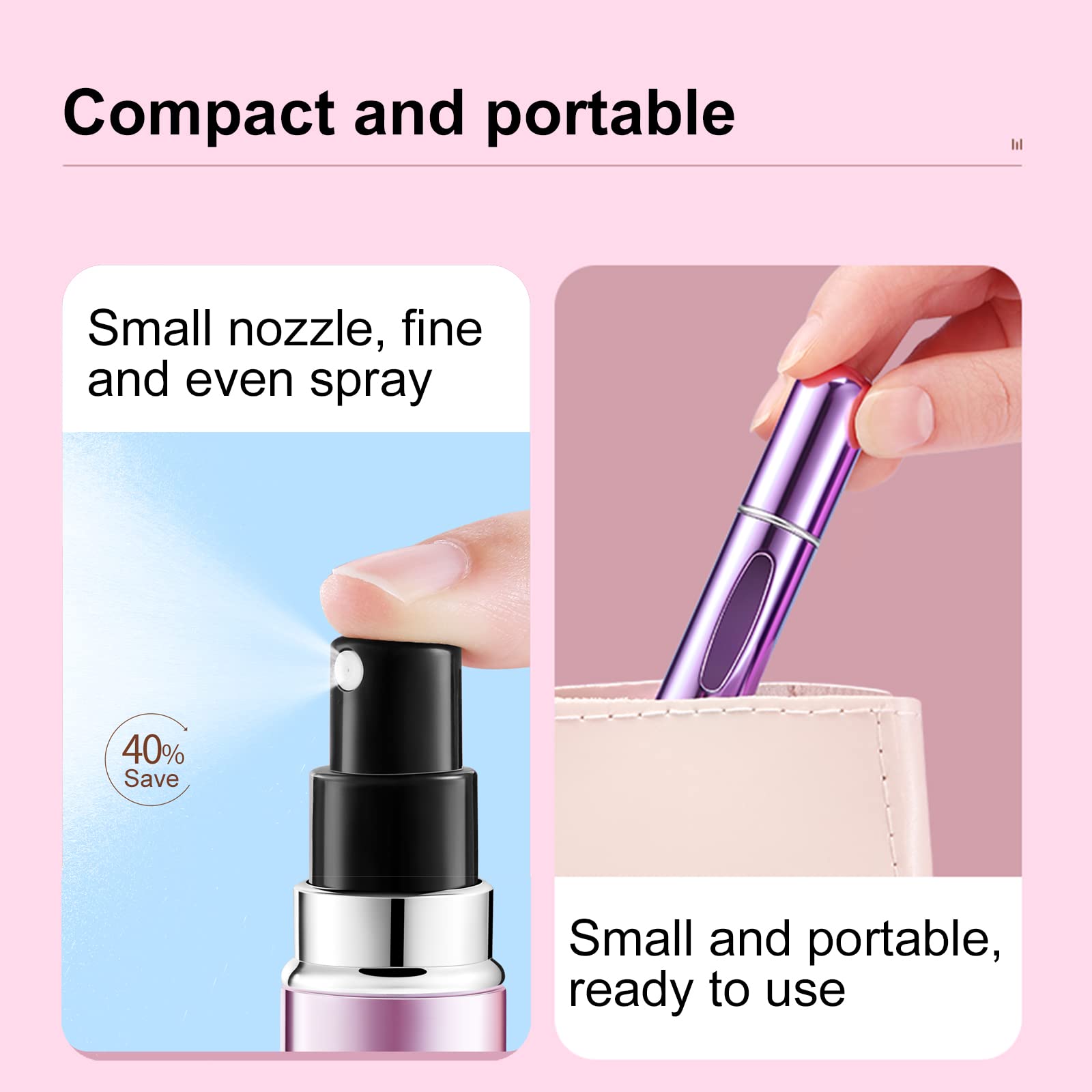 Refillable Mini Perfume Bottle - огляд і ціна Perfume Fragrance Booster