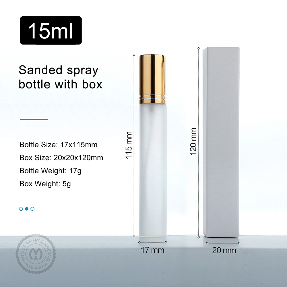 50/80Pcs 15ml Frosted Perfume  - огляд і ціна Perfume Fragrance Logo