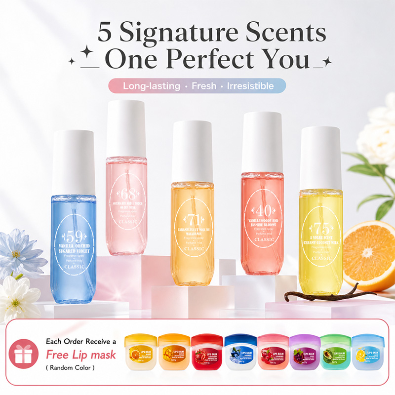 Perfume Mist Body Spray 5 Scen - огляд і ціна Vanilla Perfume Oil