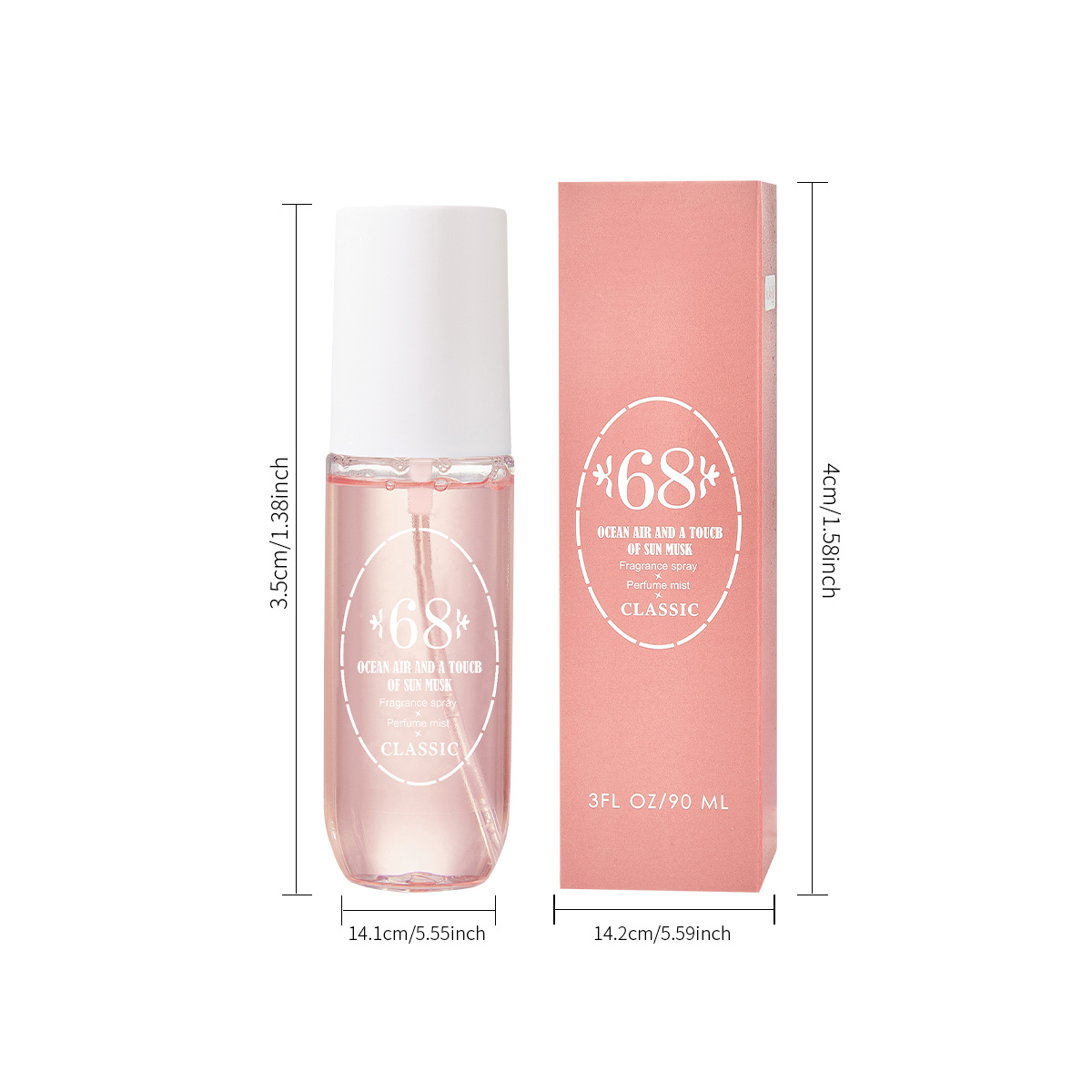 Perfume Mist Body Spray 5 Scen - огляд і ціна Vanilla Perfume Oil