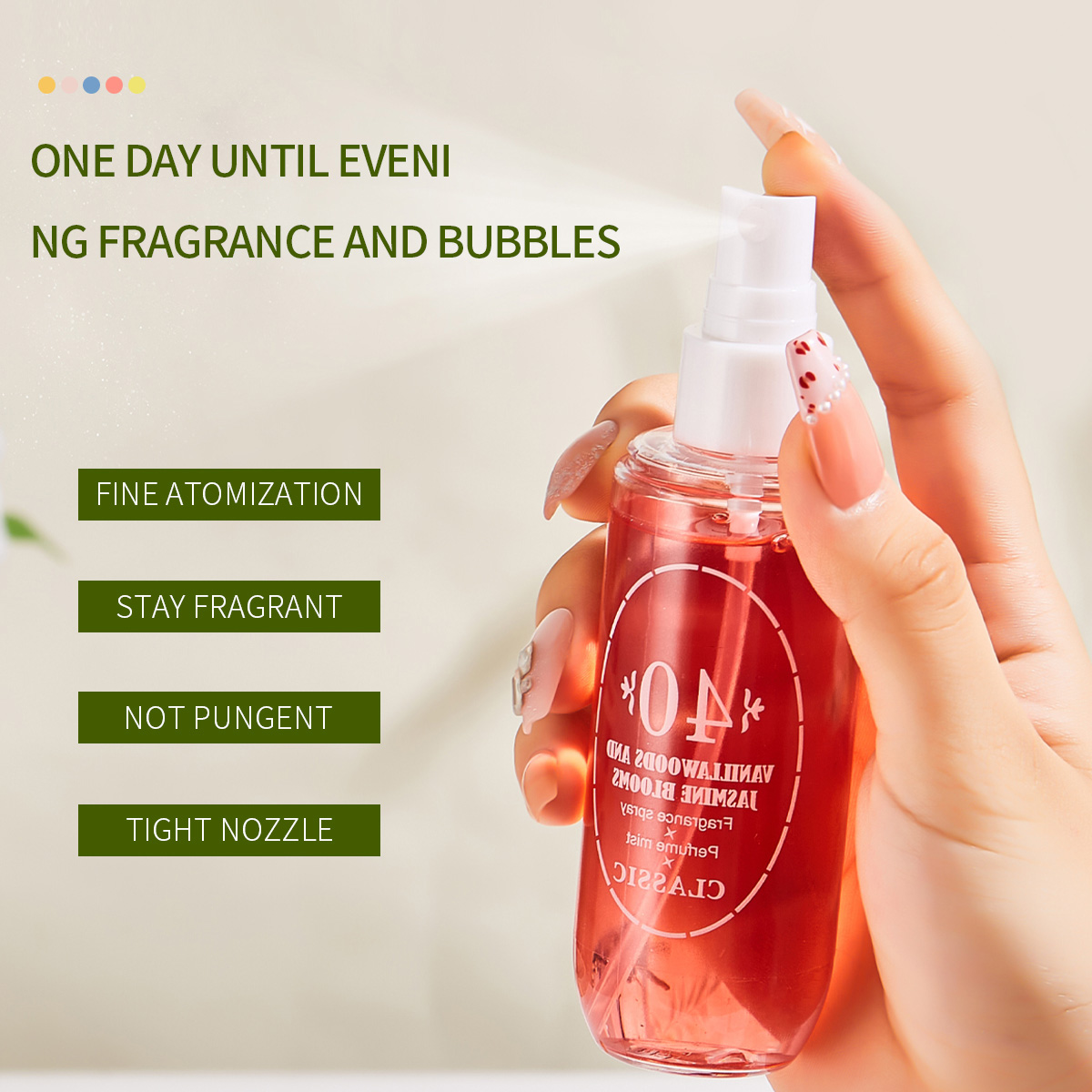 Perfume Mist Body Spray 5 Scen - огляд і ціна Vanilla Perfume Oil