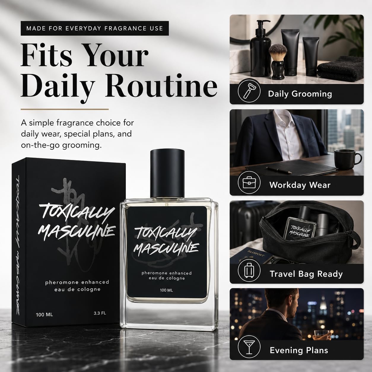 Toxically Masculine Cologne In - огляд і ціна Perfume Fragrance For Men